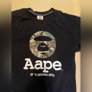 Bape camo logo T-shirt